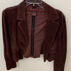 Brown blazer juniors size M